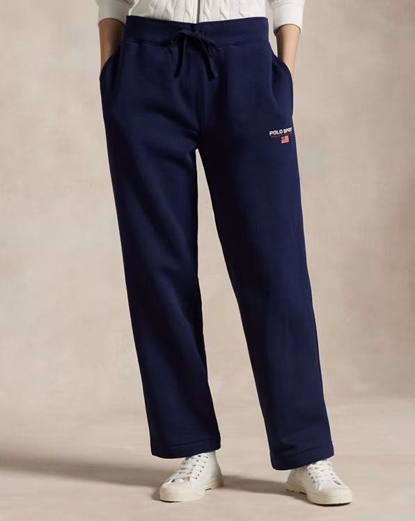 Polo Sport Fleece Wide-Leg Sweatpants