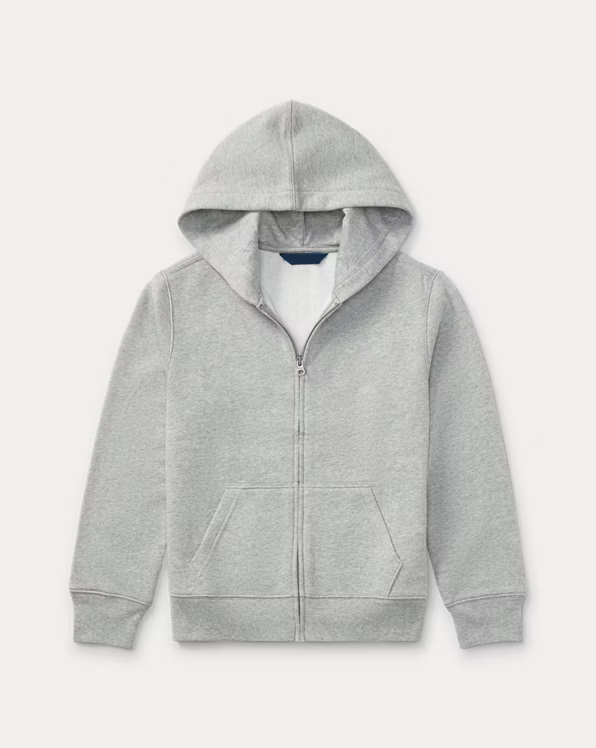 Cotton-Blend Fleece Hoodie