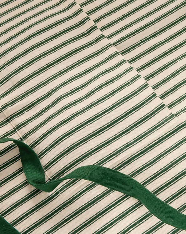 Ralph's Coffee Striped Cotton Apron