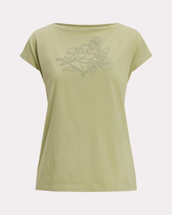 Embroidered Jersey Tee