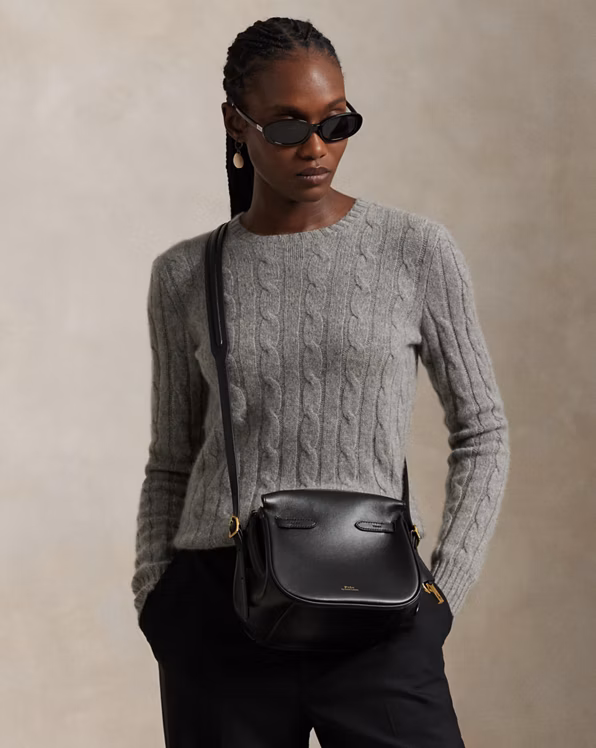 Polo ID Leather Mini Satchel