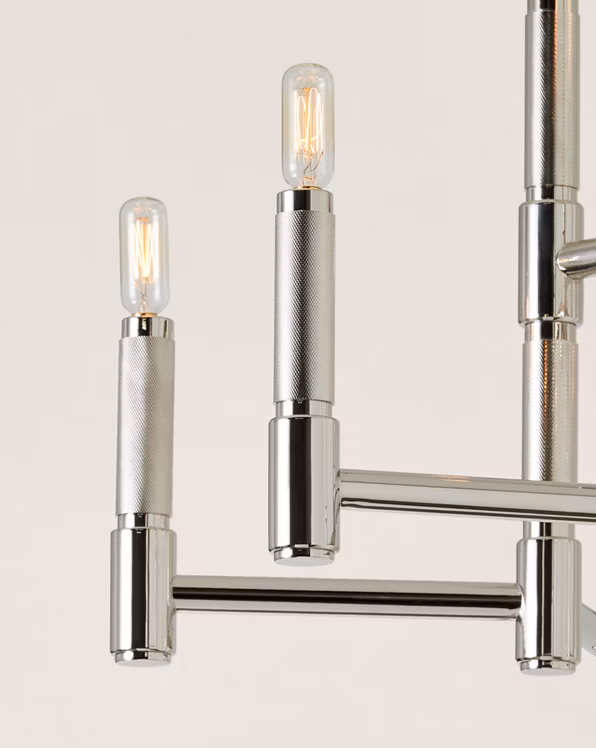 Barrett Medium Knurled Chandelier