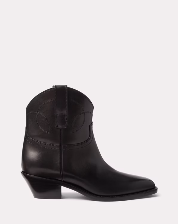 Jayme Burnished Calfskin Bootie