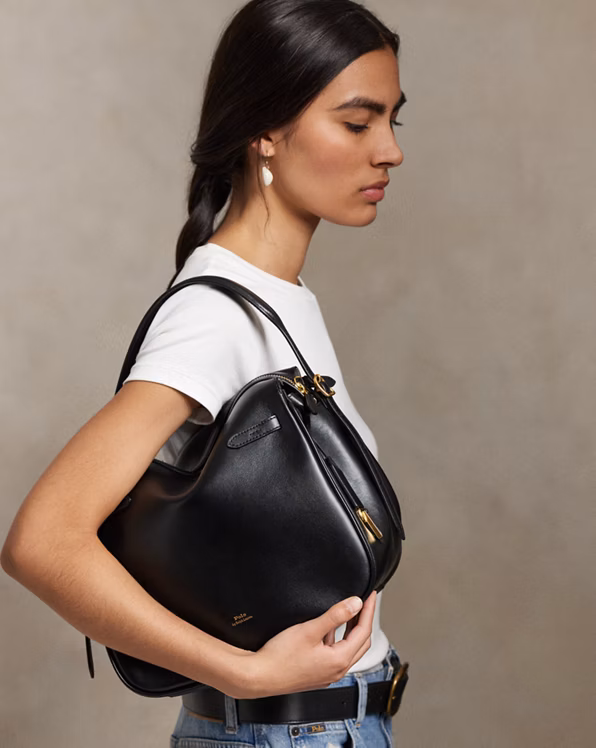 Polo ID Leather Satchel