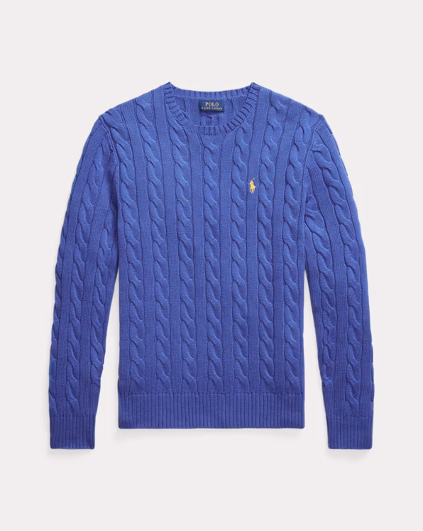 Cable-Knit Cotton Jumper
