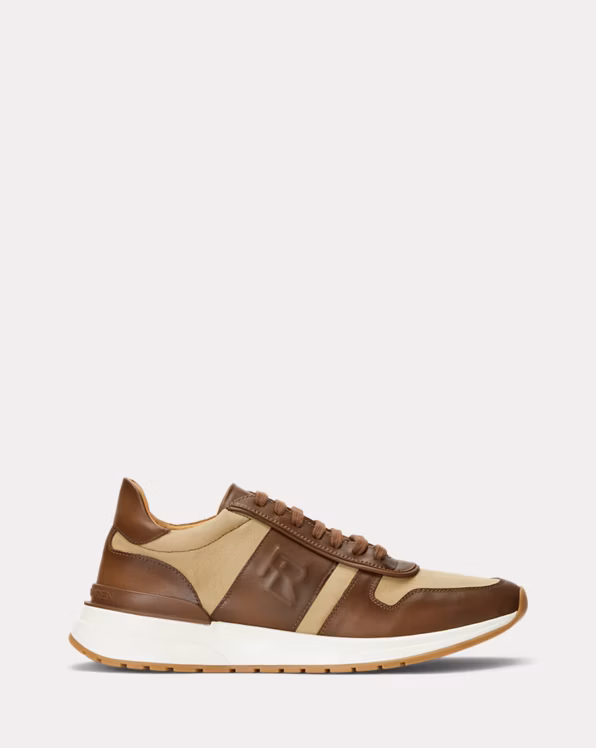 Ethan Calfskin-Canvas Trainer
