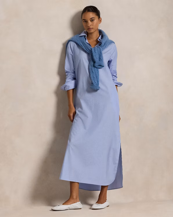 Cotton Shirtdress