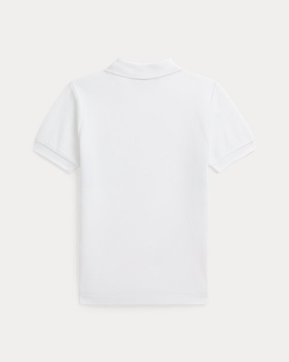 Nautical Cotton Mesh Polo Shirt