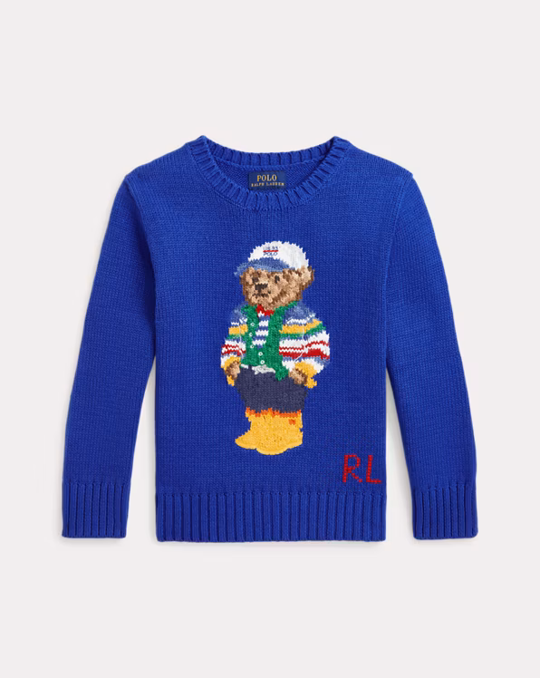 Polo Bear Cotton Jumper