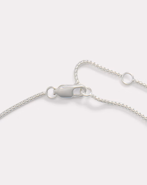 Sterling Silver Cubic Zirconia Necklace