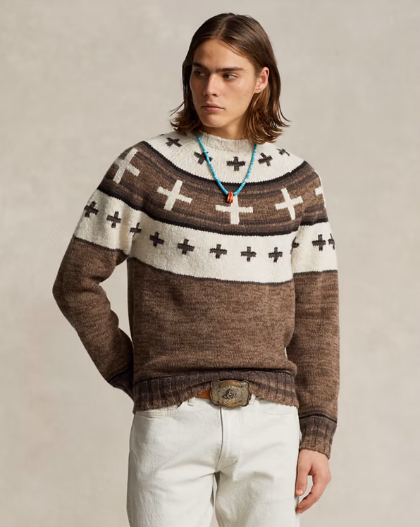 PRL x Naiomi Glasses Wool-Blend Jumper