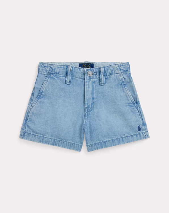 Cotton Denim Short