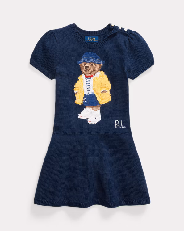 Polo Bear Jumper Dress