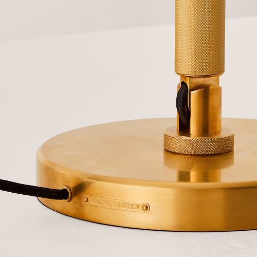 Barrett Knurled Boom-Arm Desk Light