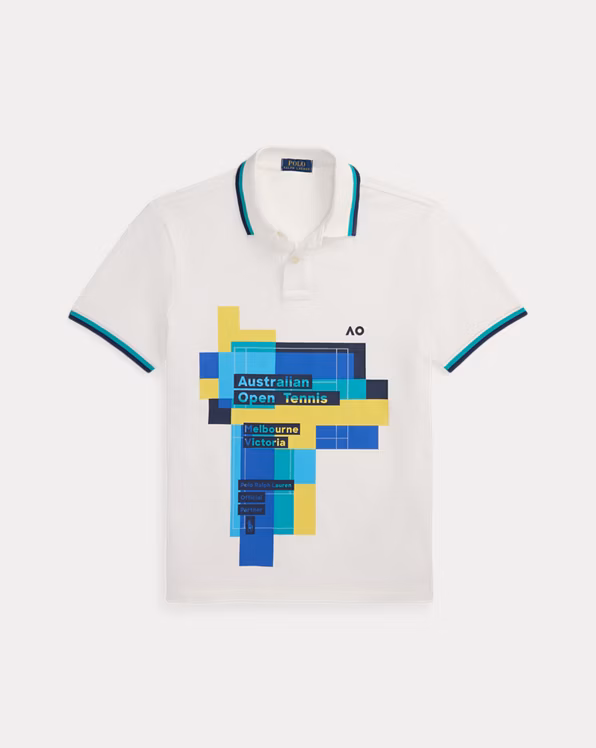 Australian Open Mesh Polo Shirt