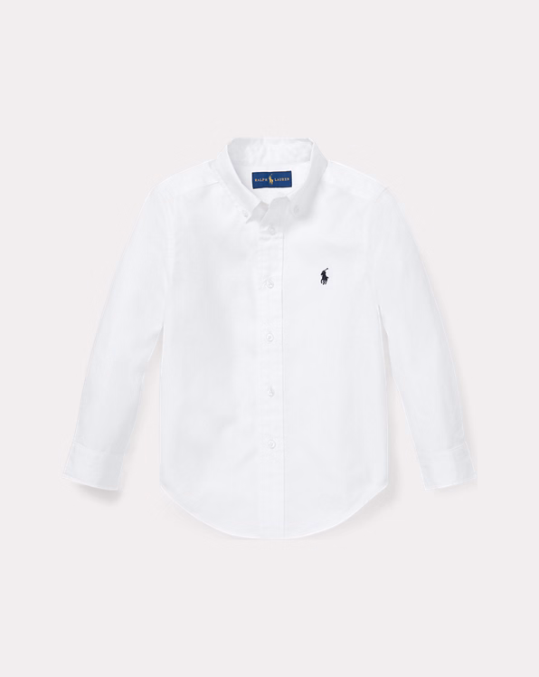 Custom Fit Cotton Oxford Shirt