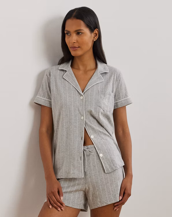 Striped Boxer Sleep Set