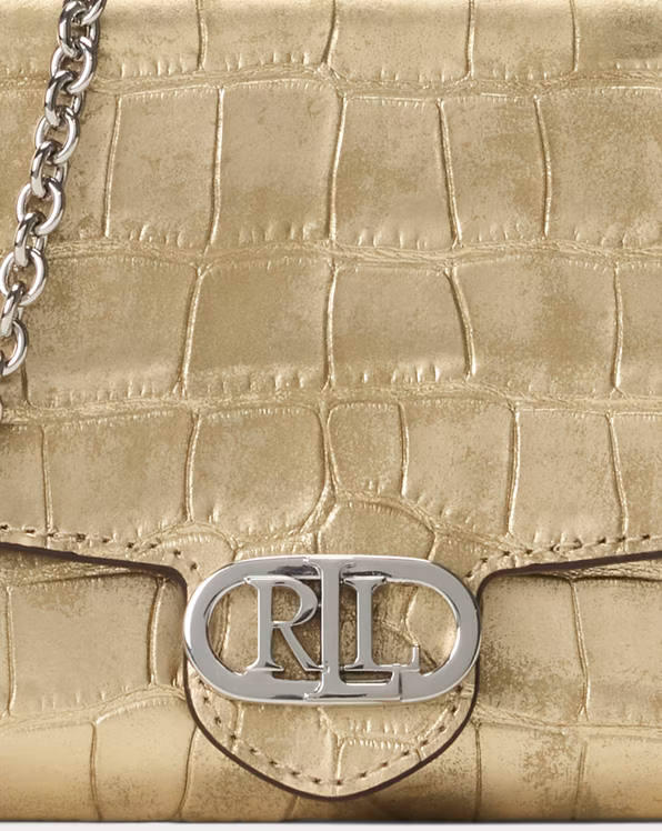 Metallic Embossed Medium Adair Crossbody