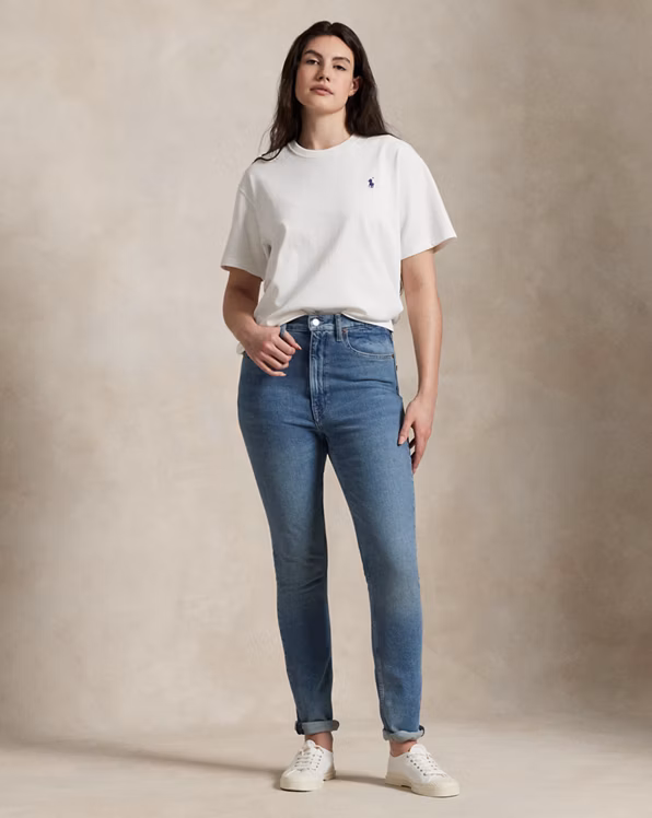 Relaxed Fit Cotton Jersey Tee