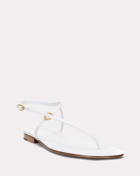 O-Ring Leather Sandal