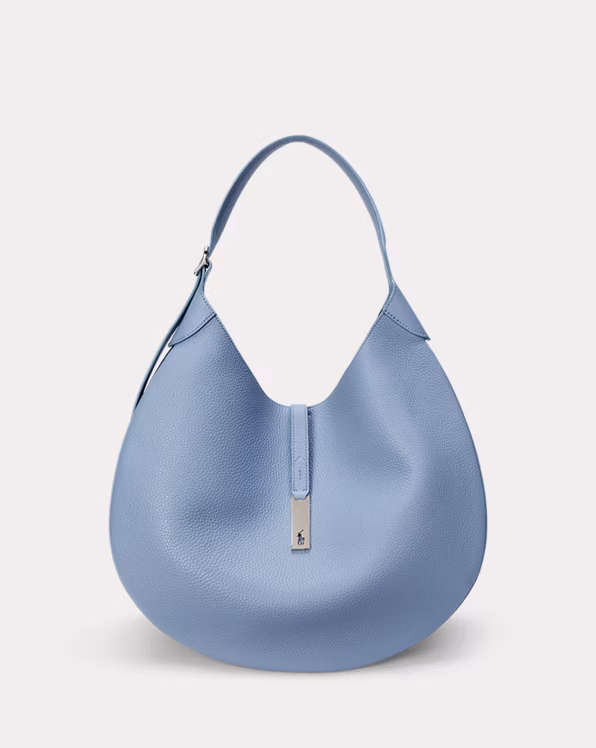 Polo ID Leather Large Shoulder Bag