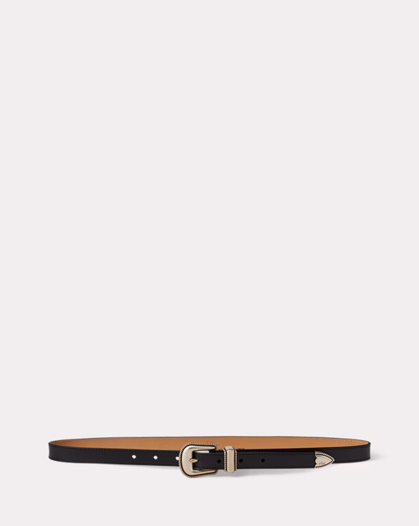 Western Vachetta Leather Belt