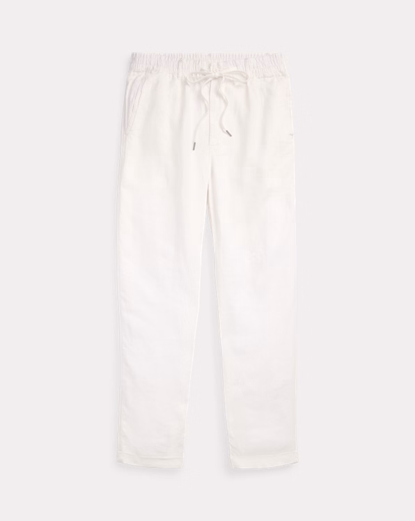 Lateef Slim Tapered Fit Linen Trouser