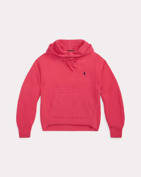 Pink Pony Washable Cashmere Hoodie