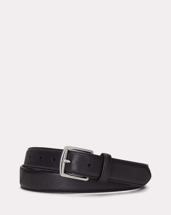 Saffiano Leather Belt