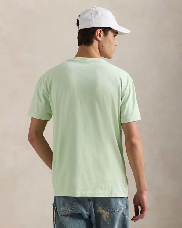 Custom Slim Mineral-Dyed Pocket T-Shirt