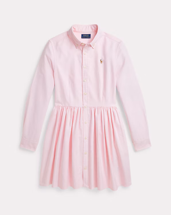 Cotton Oxford Shirtdress
