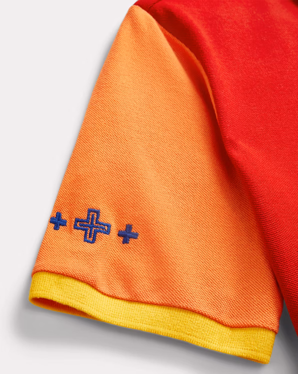 PRL x Naiomi Glasses Mesh Polo Shirt