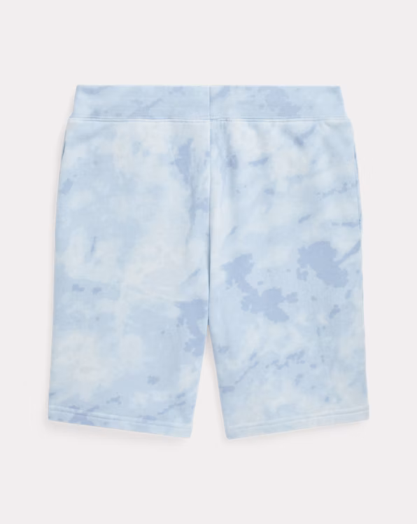 Cloud-Print Fleece Short