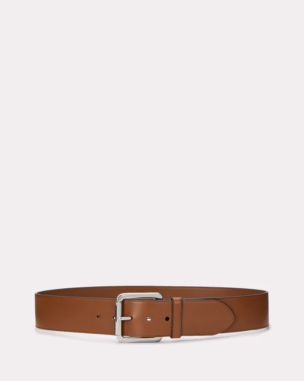 Vachetta Leather Wide Belt