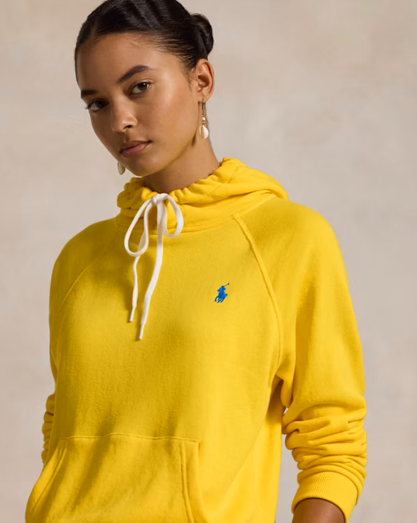 Shrunken Fit Fleece Hoodie