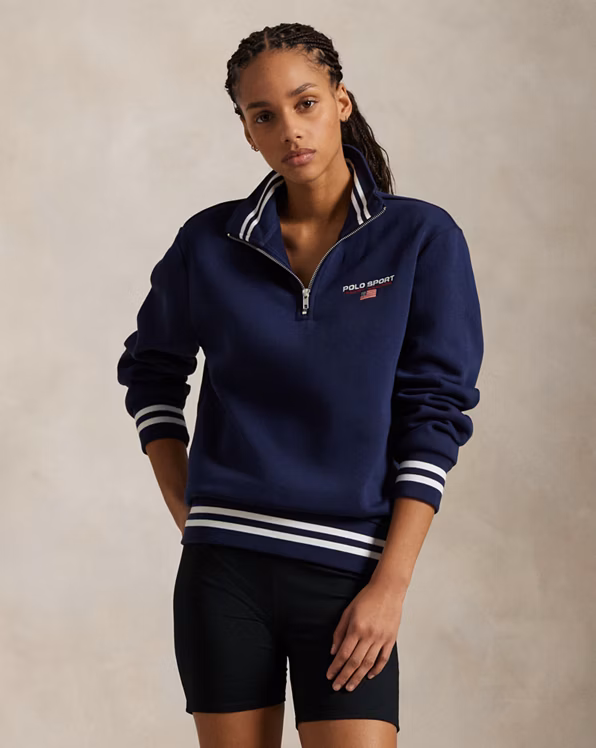 Polo Sport Fleece Quarter-Zip Sweatshirt