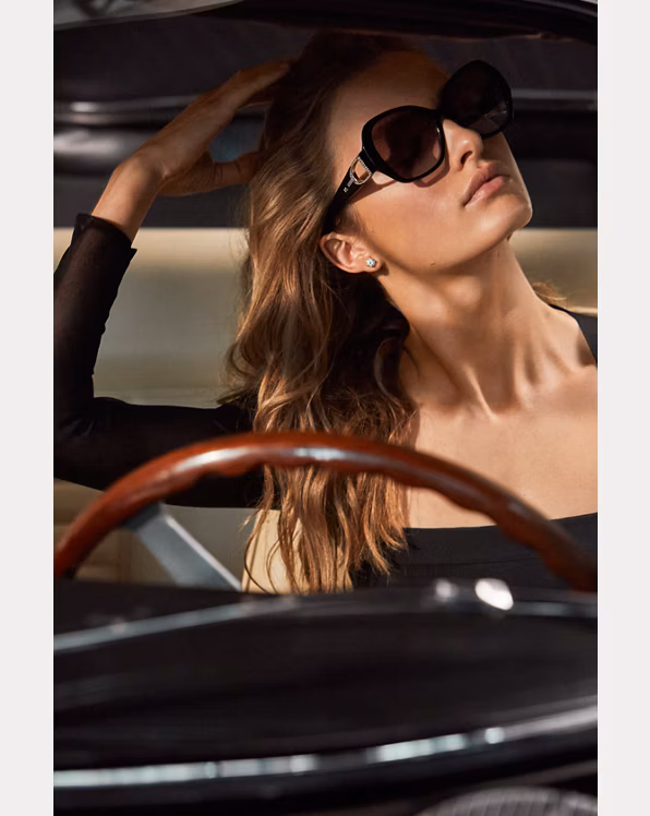 Stirrup Pavé Sunglasses