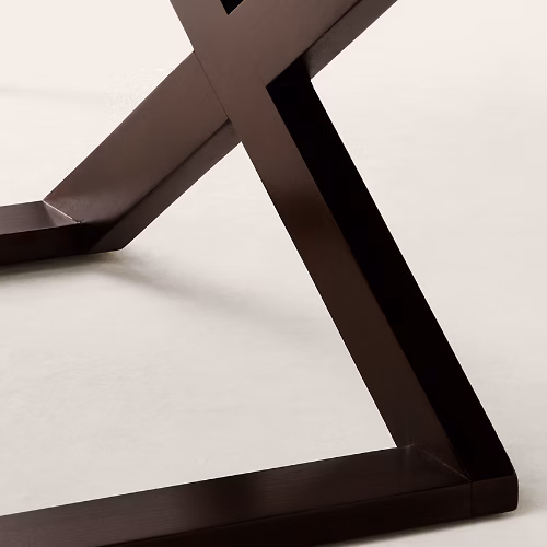 Côte d'Azure Cross-Braced Stool