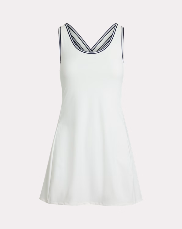 Crisscross Stretch Interlock Dress