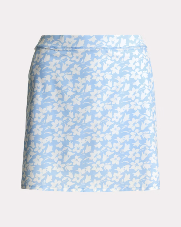 43 cm Back-Pleated Performance Skort