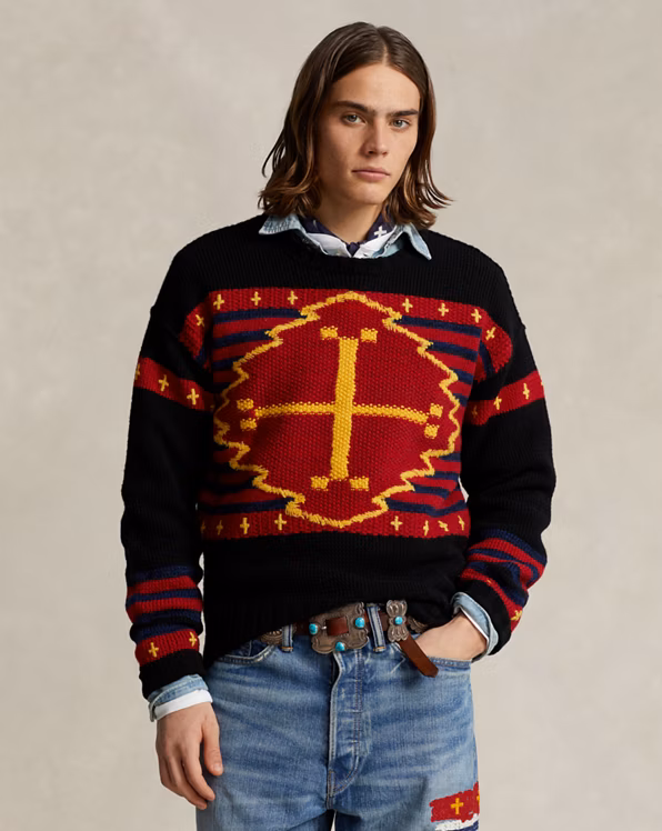 PRL x Naiomi Glasses Wool-Blend Jumper