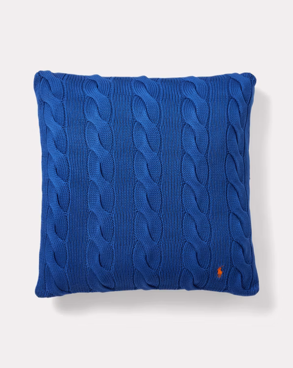 Hanley Cable-Knit Throw Pillow