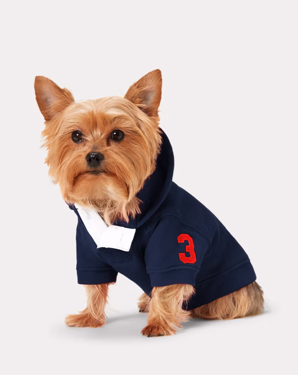 Big Pony Fleece Dog Hoodie