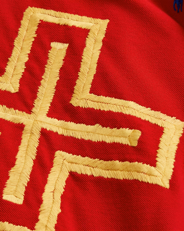 PRL x Naiomi Glasses Mesh Polo Shirt