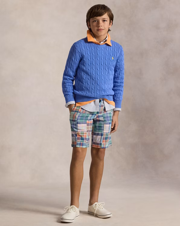 Cable-Knit Cotton Jumper