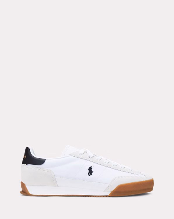 Hester Suede & Canvas Trainer