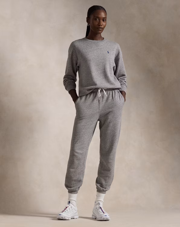 Lightweight Fleece Crewneck Pullover