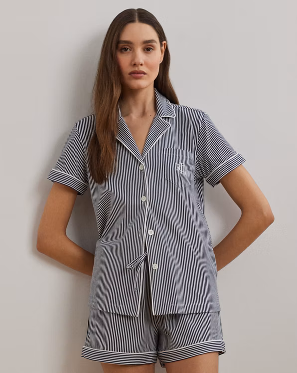 Striped Boxer Pyjama Set