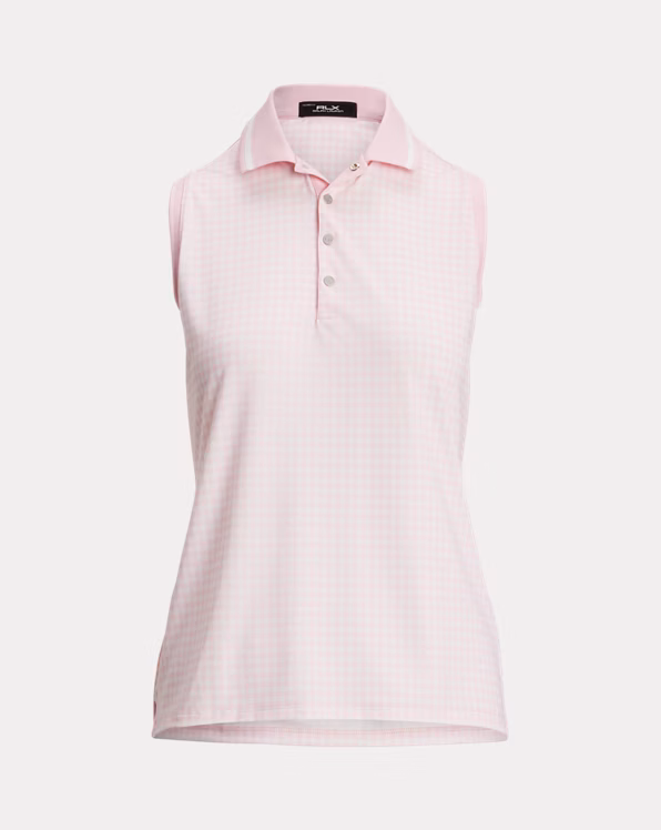 Tailored Fit Sleeveless Polo Shirt