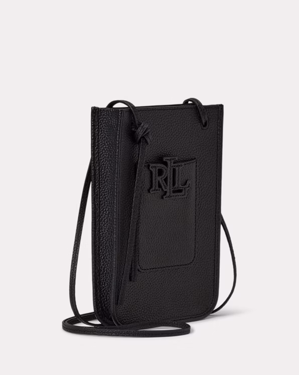 Pebbled Cameryn Crossbody Tech Case